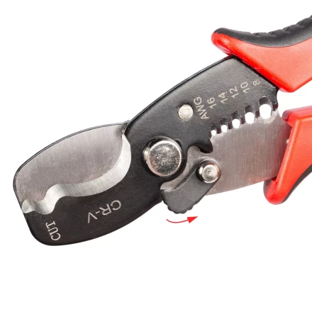 Ножницы для резки проводов КВТ MC-06 до 15 мм с функцией зачистки изоляции (85934) купить в Перми