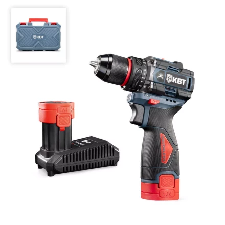Дрель-шуруповерт аккумуляторная бесщеточная КВТ DB-16-10 с максимальным размером оснастки до 10 мм (102587) купить в Перми