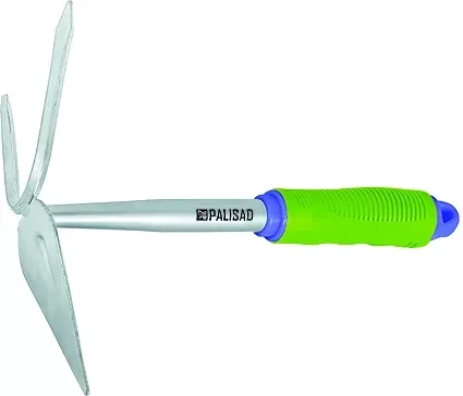 Мотыжка комбинир. "лепесток" и 2-зубая обрез. рук-ка может исп. в сборе с  63016 63017  PALISAD 63005 купить в Перми