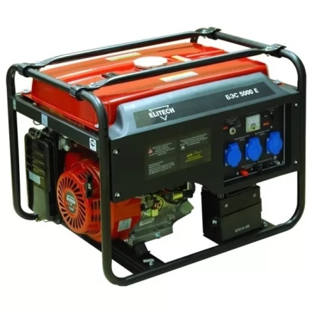 Бензогенератор Elitech БЭС 5000 Е купить в Перми