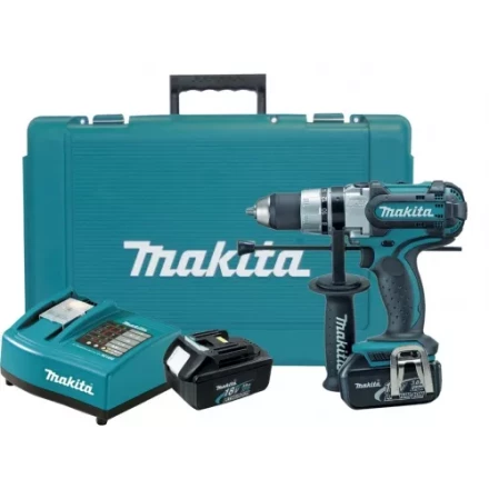 Дрель-шуруповерт аккумуляторная Makita DHP454RFE купить в Перми