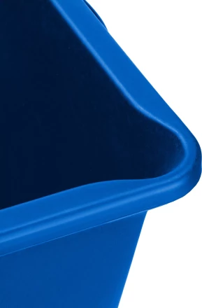 ЗУБР 40 л, первичный высокопрочный пластик, усиленный прямоугольный строительный таз (06096-45) купить в Перми