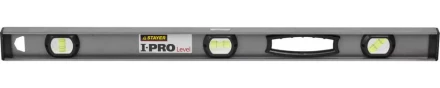 Уровень STAYER &quot;PROFESSIONAL&quot; I-PROLevel, усилен рельс с ручками, утолщен особопрочн профиль, точность 1мм/м, 3 ампулы, 80см 3477-080 купить в Перми