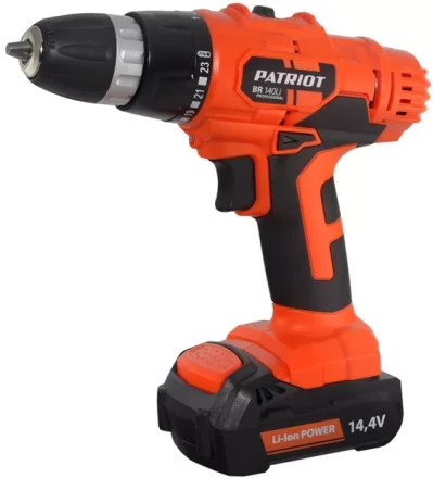 Аккумуляторная дрель -шуруповерт BR 140 PATRIOT купить в Перми