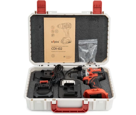 Аккумуляторная ударная дрель-шуруповерт ESPIRA CDI-i02 411054 купить в Перми