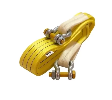 Буксир текстильный ленточный TOR БТЛ 12,0 т 6,0 м (скоба-скоба) 1047602 купить в Перми