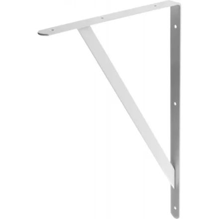 Уголок-кронштейн STAYER &quot;MASTER&quot;, усиленный, 500х330х30х4мм, белый 37424-1 купить в Перми