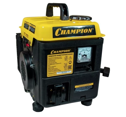 Бензогенератор инверторный CHAMPION IGG 980 купить в Перми