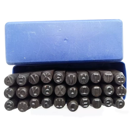 Клеймо буквенное 6мм купить в Перми