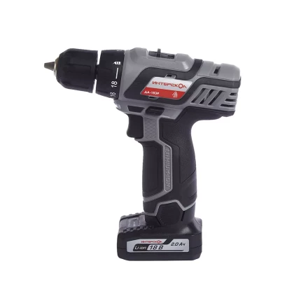 Аккумуляторная дрель-шуруповерт ИНТЕРСКОЛ ДА-18ЭР Li-ion (2 х 2Ач) купить в Перми