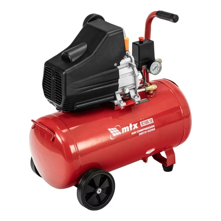 Компрессор воздушный MTX DC1500L/50, 1,5 кВт, 50 л, 210 л/мин 58018 купить в Перми