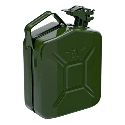 Канистра для ГСМ Stels 53143, металлическая, 5 литров купить в Перми