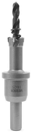 ТСТ коронка MESSER 14X25 с центрирующим сверлом и толкающей пружиной20-25-014 купить в Перми