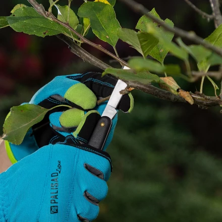 Нож садовый Palisad, 165 мм, складной, копулировочный, пластиковая рукоятка, 790557 купить в Перми