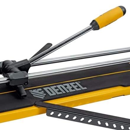 Плиткорез Denzel 600х14мм, цельнометал. напр., каретка на подш., стальная станина, рукоятка-пенал 877008 купить в Перми
