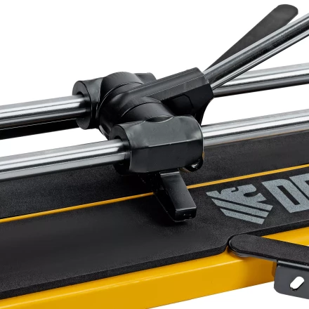 Плиткорез Denzel 600х14мм, цельнометал. напр., каретка на подш., стальная станина, рукоятка-пенал 877008 купить в Перми