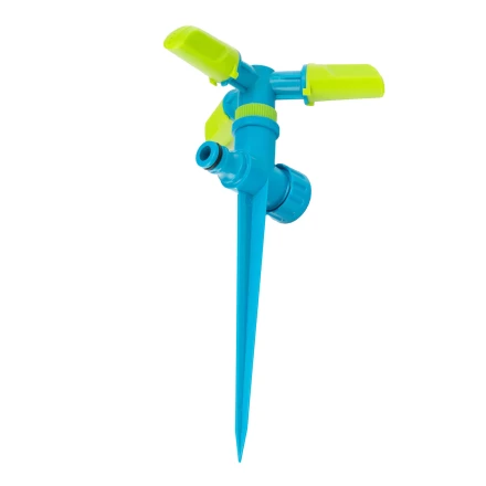 Разбрызгиватель вращающийся Palisad 65812, 3 лопасти, на пике, ABS-пластик, LUXE купить в Перми