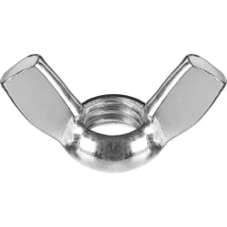 Гайка ЗУБР барашковая, DIN 315, оцинкованная, M6, ТФ0, 5000шт 4-303730-06