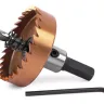 HSS-TiN коронка MESSER 50мм с центр. сверлом и толкающей пружиной для  лист. материала  до 2 мм ц/х купить в Перми