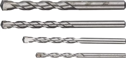 Набор ЗУБР Свёрла &quot;МАСТЕР&quot; по бетону, ударные, 5; 6; 8; 10мм, 4шт 2922-H4 купить в Перми