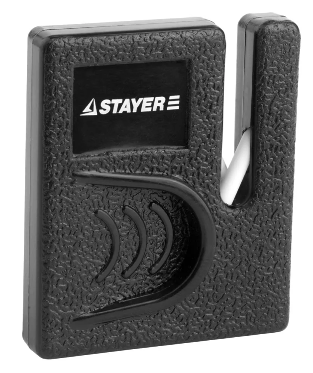 Точилка STAYER "MASTER", для ножей, компактная, керамическая рабочая часть 47511 купить в Перми