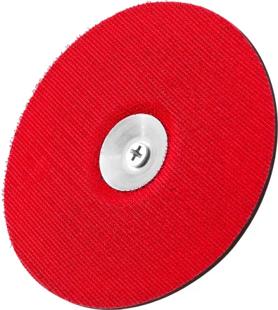 Тарелка опорная STAYER &quot;MASTER&quot; резиновая для дрели, на липучке, d=115мм 35740-115 купить в Перми