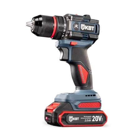 Дрель-шуруповерт аккумуляторная бесщеточная КВТ DB-20-13 с максимальным размером оснастки до 13 мм (102588) купить в Перми
