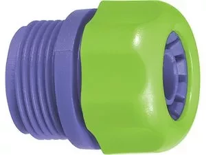 Соединитель пластмассовый  для шланга 1/2" с внешней резьбой 3/4"  PALISAD 66145 купить в Перми