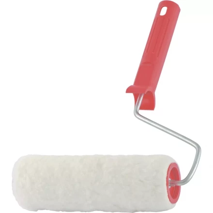 Валик &quot;Натуральный мех&quot; в сборе 200 мм D – 48 мм D ручки – 6 мм крепление шплинтом Сибртех 80163 купить в Перми