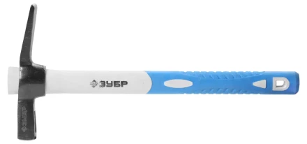 Молоток-кирочка ЗУБР  каменщика с фиберглассовой двухкомпонентной обратной рукояткой, 400г 20155-400_z01 купить в Перми