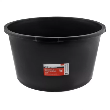 Таз круглый строительный усиленный, 90 л Matrix 81469 купить в Перми