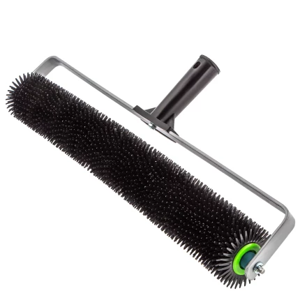 Валик игольчатый для наливных полов с рамой, острая игла, 500 мм Сибртех 81112 купить в Перми