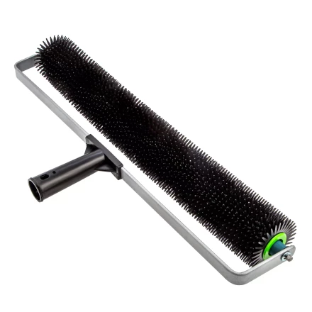 Валик игольчатый для наливных полов с рамой, острая игла, 500 мм Сибртех 81112 купить в Перми