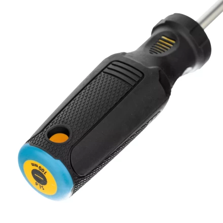 Набор отвёрток комбинированный 2 шт., CrV, трехкомпонентная рукоятка Denzel 12211 купить в Перми