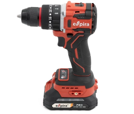 Аккумуляторная ударная дрель-шуруповерт ESPIRA CDI-i03 411055 купить в Перми