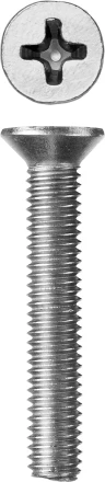 Винт ЗУБР &quot;МАСТЕР&quot; DIN 965, класс прочности 4.8, оцинкованный, M5x30мм, 5кг 303110-05-030 купить в Перми
