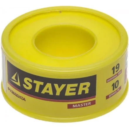 Фумлента STAYER &quot;MASTER&quot;, плотность 0,40 г/см3, 0,075ммх19ммх10м 12360-19-040 купить в Перми