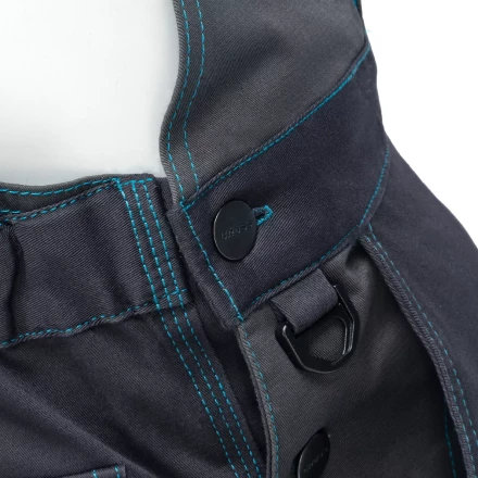 Полукомбинезон профессиональный рабочий Gross 90446, 97% хлопок 3% спандекс, XXXL купить в Перми