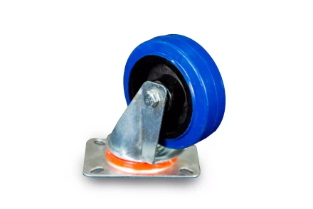 Колесо поворотное из эластичной резины MW70 100 мм 1024399 купить в Перми