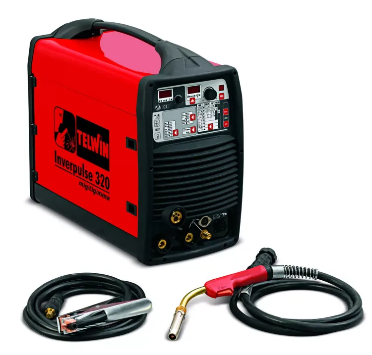 Сварочный полуавтомат INVERPULSE 320 MIG TIG MMA ACC Telwin купить в Перми