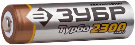 Аккумулятор ЗУБР с низким саморазрядом &quot;АА&quot;, 2300 мАч, никель-металлгидридный, 4шт 59277-4C купить в Перми