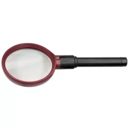 Лупа с подсветкой 3-кратная, D 90 мм SPARTA 913655