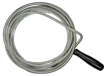 Трос для прочистки труб L - 3 м D - 6 мм СИБРТЕХ 92460 купить в Перми
