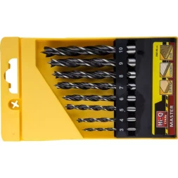 Набор сверл спиральных по дереву "M-type", 8шт(d=3-10мм), М-образная заточка, сталь HCS, STAYER Professional 2942-H8 2942-H8_z01