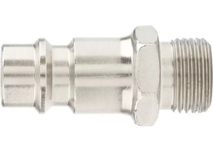 Ниппель универсальный быстросъемный &quot;папа&quot; внешняя резьба 1/2&quot; 2 шт STELS 57067 купить в Перми