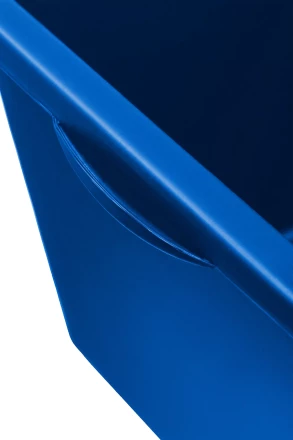 ЗУБР 90 л, первичный высокопрочный пластик, усиленный прямоугольный строительный таз (06096-90) купить в Перми