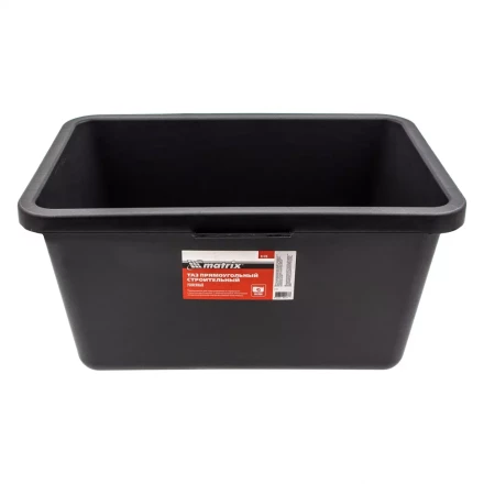 Таз прямоугольный строительный усиленный, 45 л Matrix 81470 купить в Перми