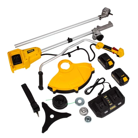 Триммер аккумуляторный бесщеточный Denzel 58720 CBC350-36, Li-ion, 36 В, 350 мм купить в Перми