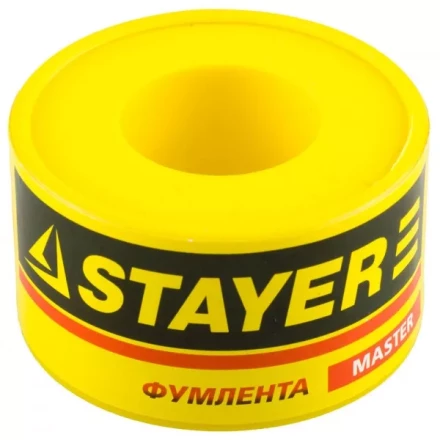 Фумлента STAYER &quot;MASTER&quot;, плотность 0,40 г/см3, 0,075ммх25ммх10м 12360-25-040 купить в Перми
