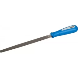 Напильник ЗУБР "ПРОФЕССИОНАЛ" трехгранный, двухкомпонентная рукоятка, № 2, 200мм 1631-20-2